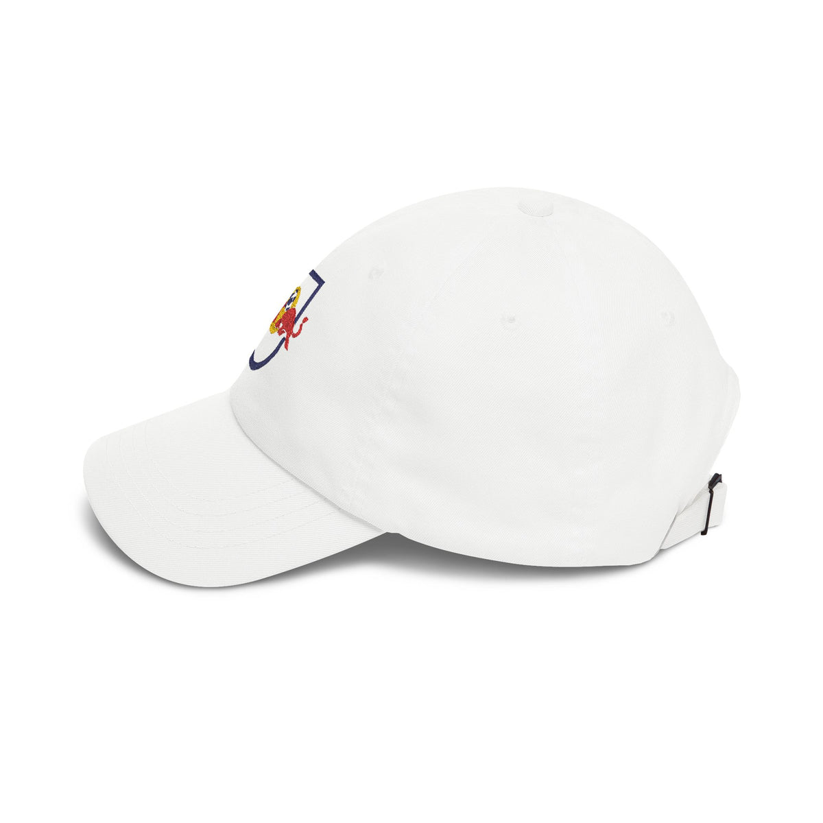 New York Soccer Dad Cap — Embroidered, Navy, Red & Gold