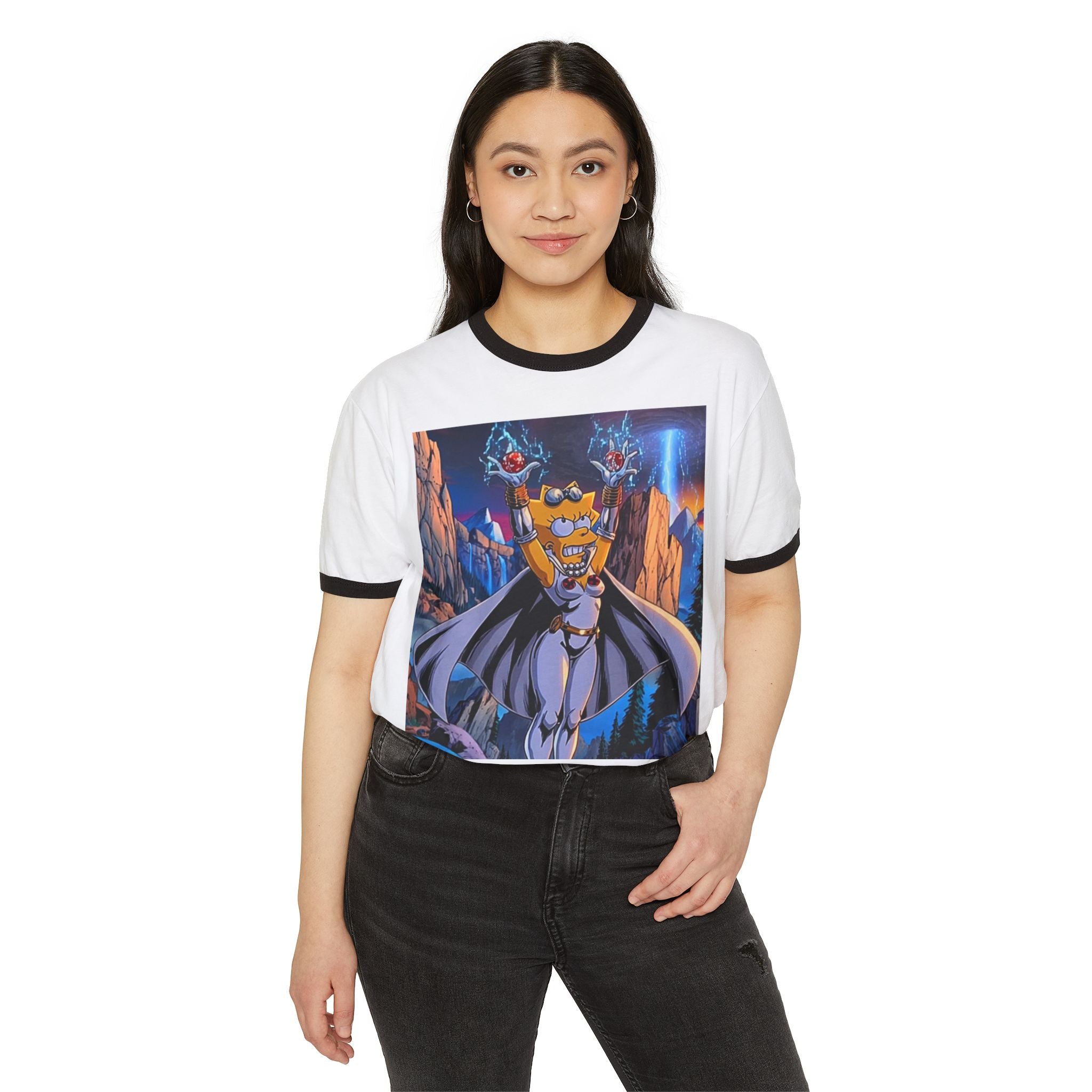 Unisex Cotton Ringer T-Shirt