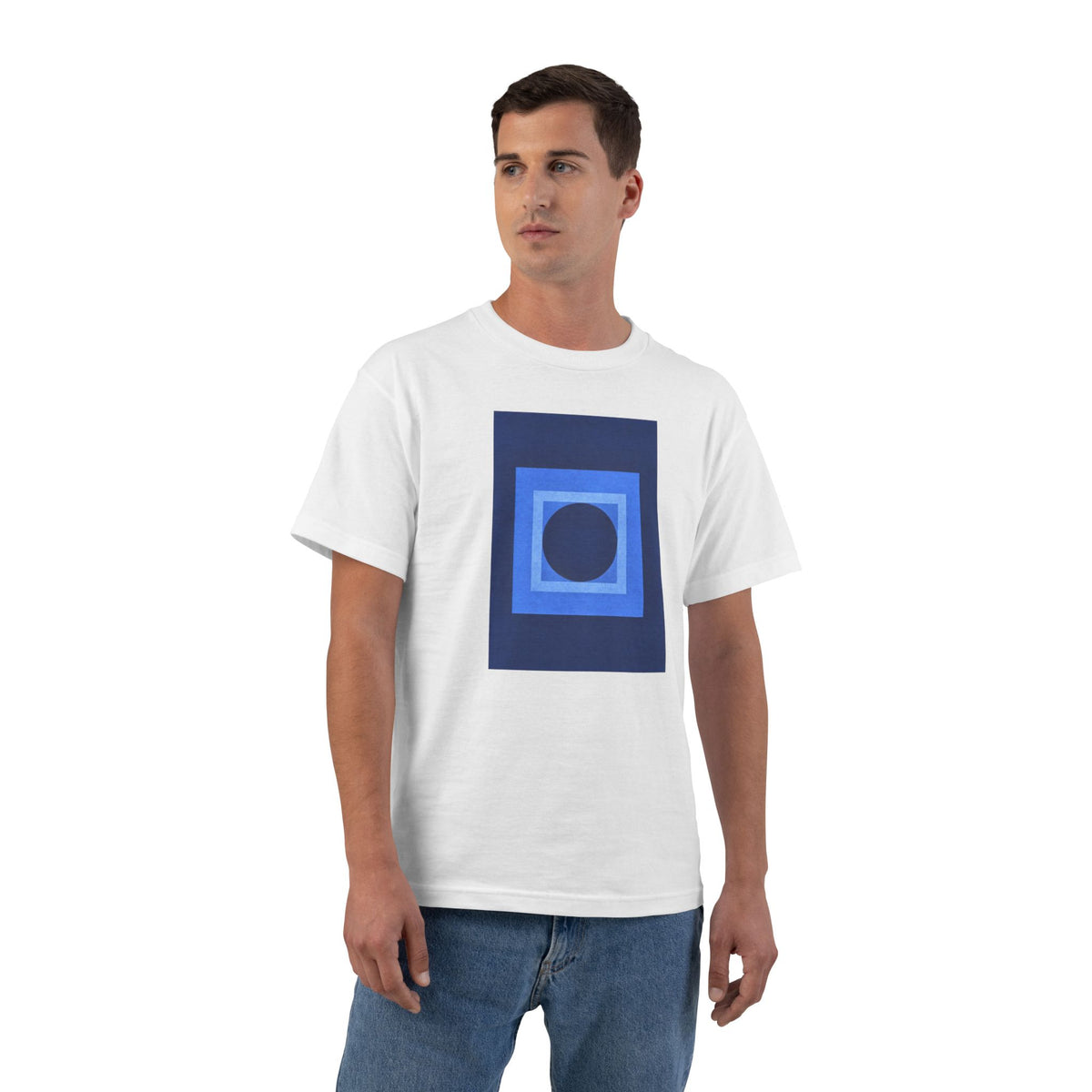 plate 448 beefy tee - White