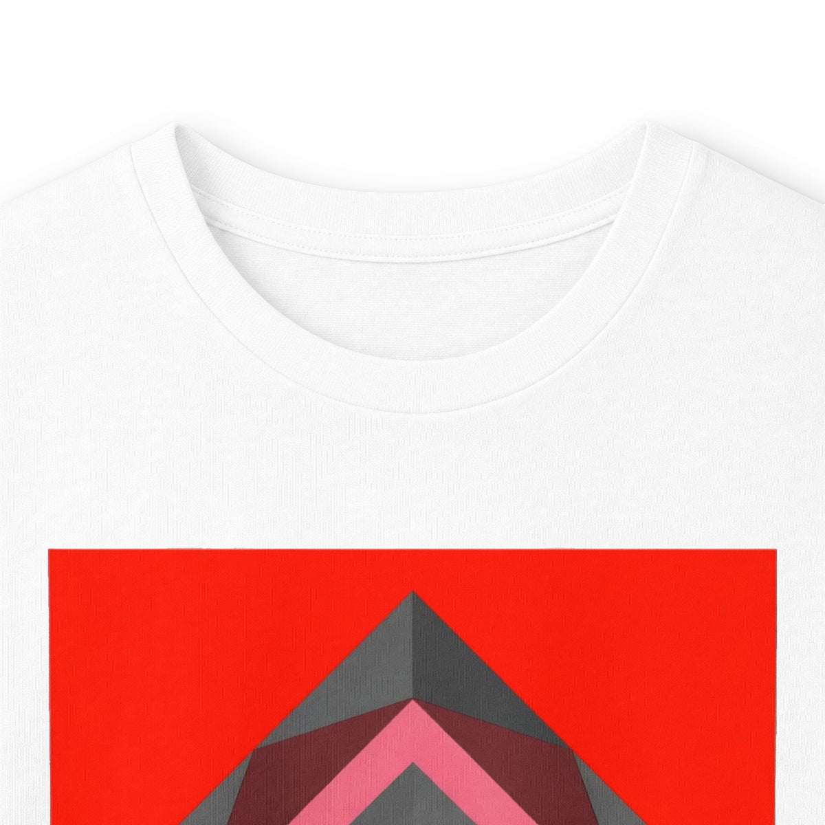 plate 034 long sleeve tee - White