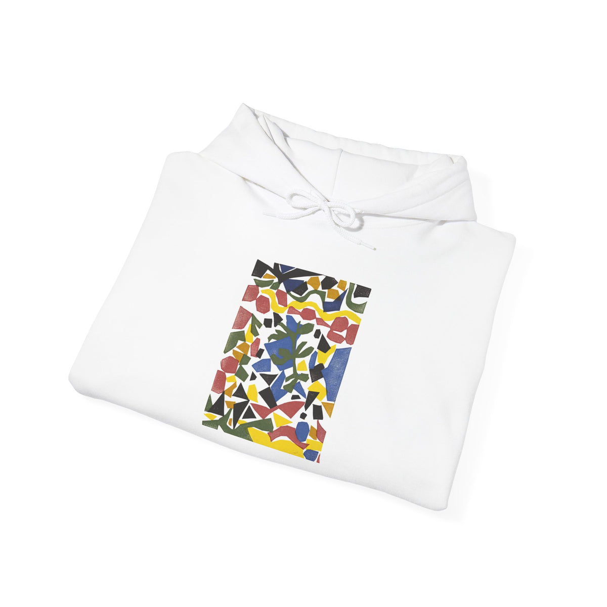plate 069 hoodie - White