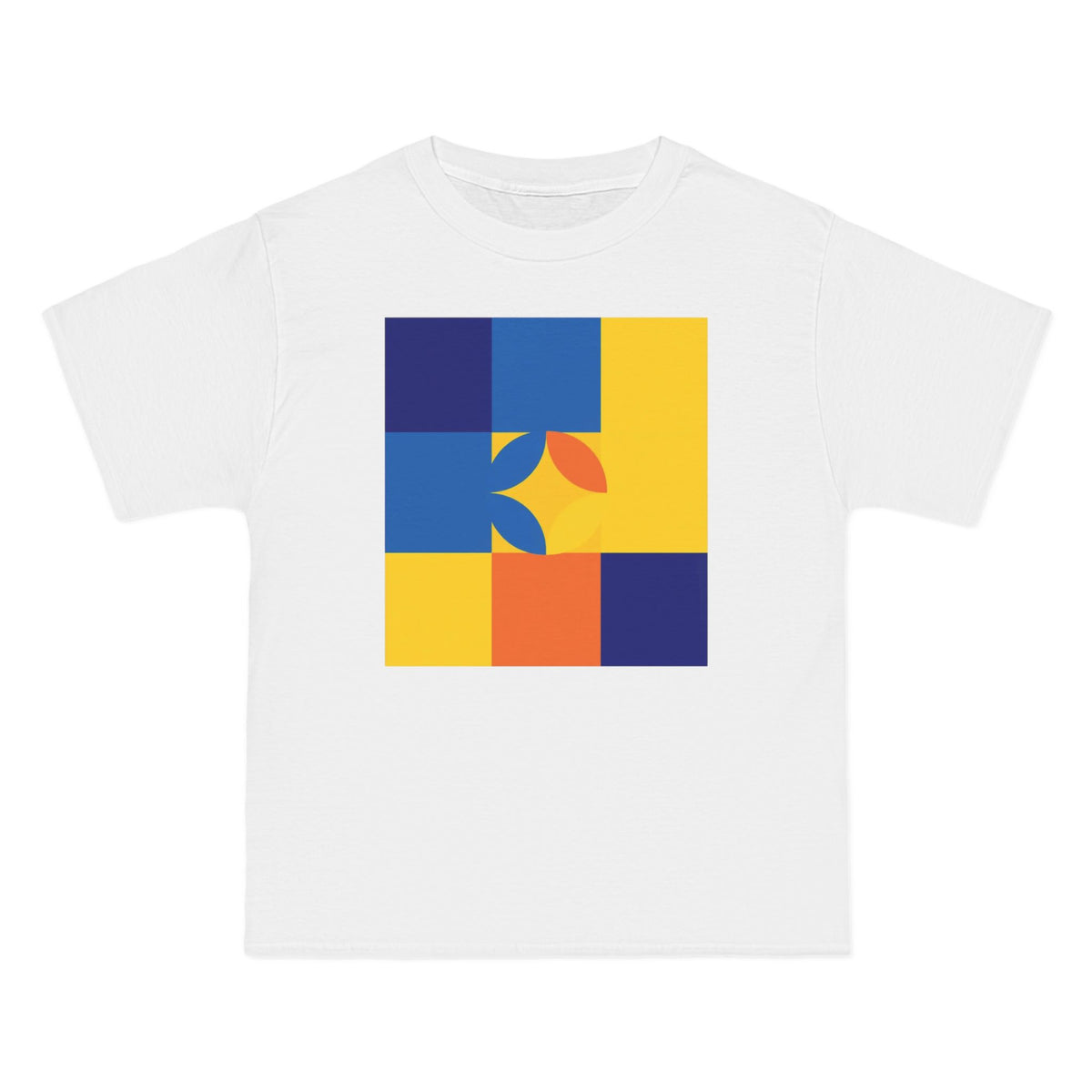 plate 378 beefy tee - White