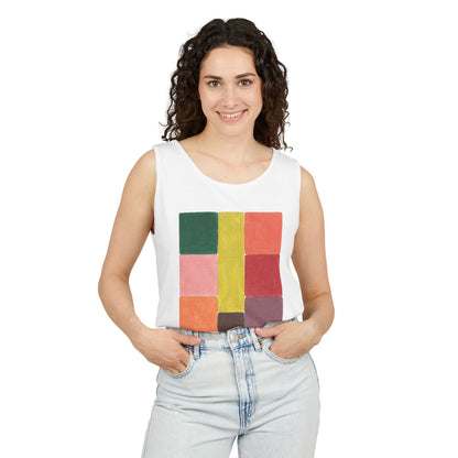 plate 303 tank - White