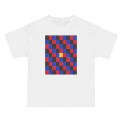 plate 417 beefy tee - White