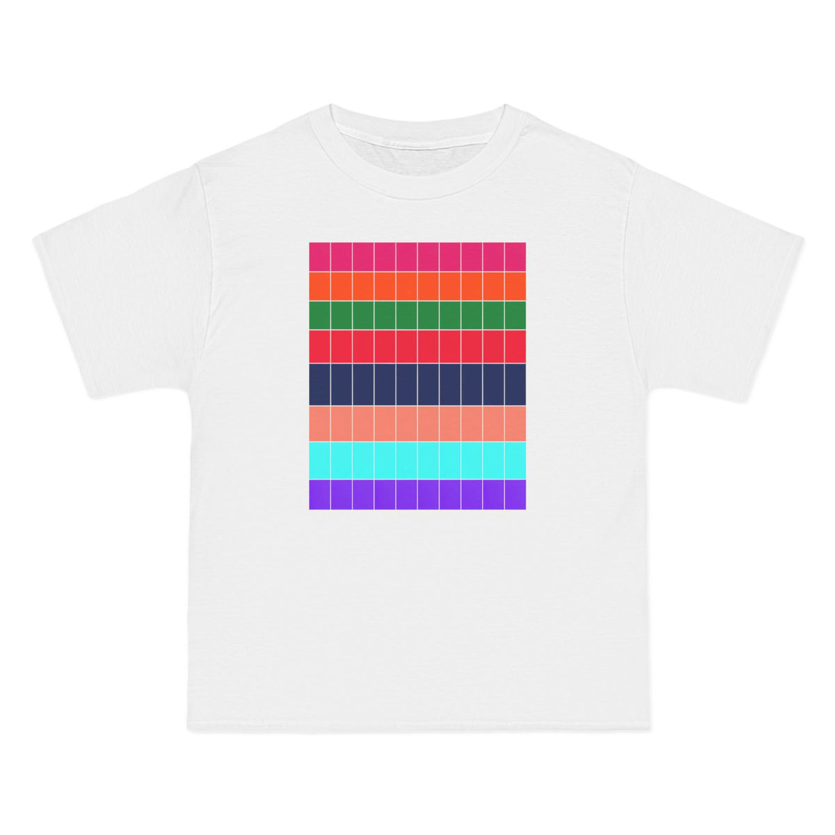 plate 276 beefy tee - White