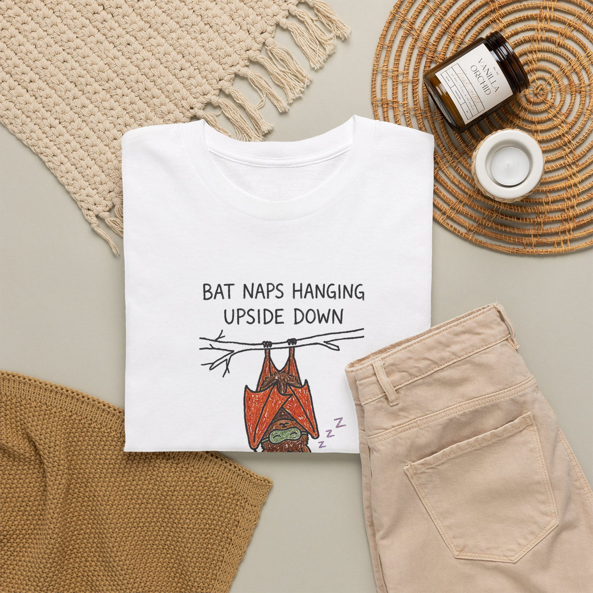Bat Nap tee by doodledude