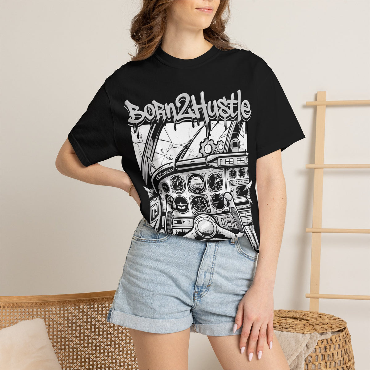 Unisex Garment-Dyed T-shirt by born2hustle
