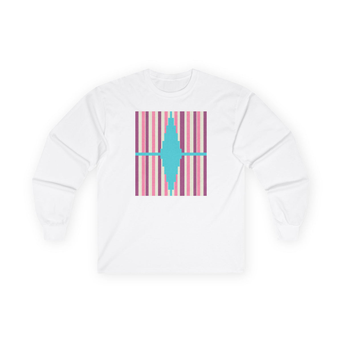 plate 479 long sleeve tee - White