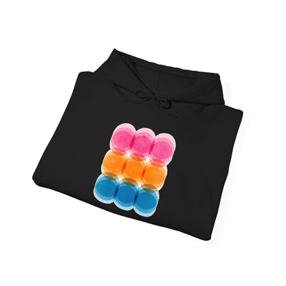 plate 369 hoodie - Black
