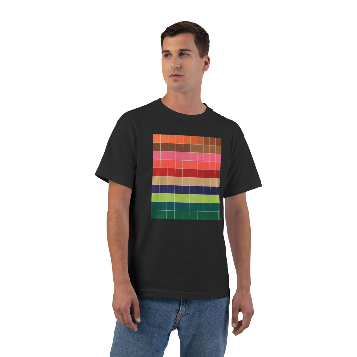 plate 275 beefy tee - Black
