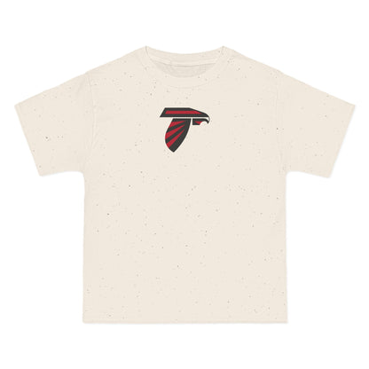 Atlanta Football Heavyweight Tee — Natural, Black & Red