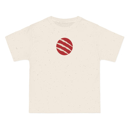 Toronto Basketball Heavyweight Tee — Natural, Crimson & Off-White