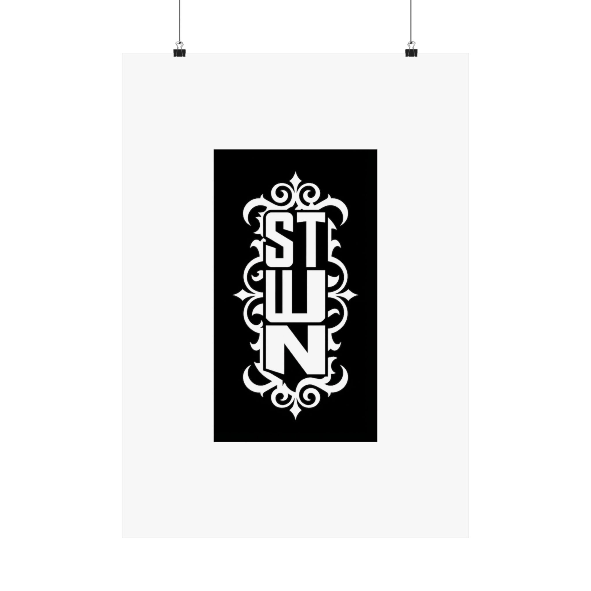 Matte Vertical Posters