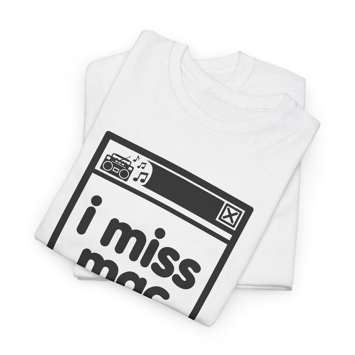 i miss mac error tee - White by lonelyboi