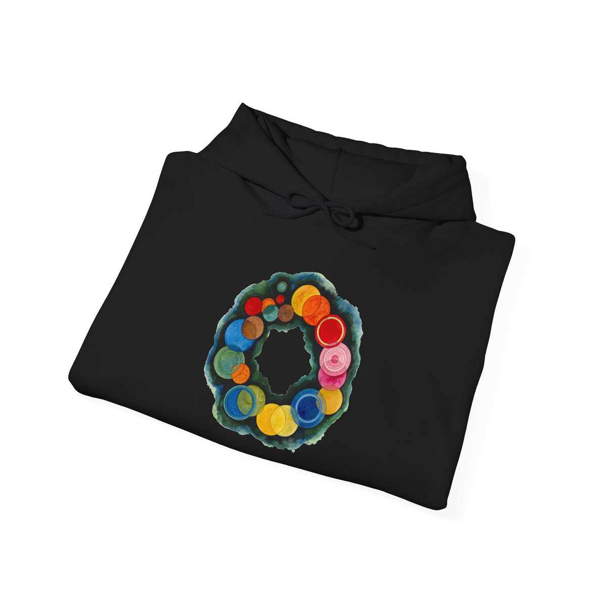 plate 433 hoodie - Black