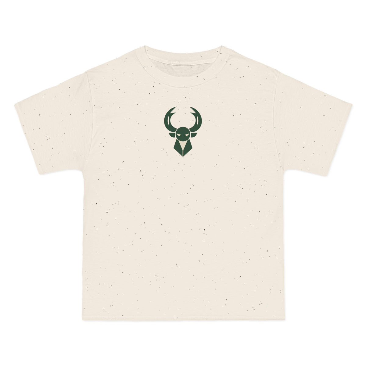 Milwaukee Basketball Heavyweight Tee — Natural, Kelly Green & Off-White