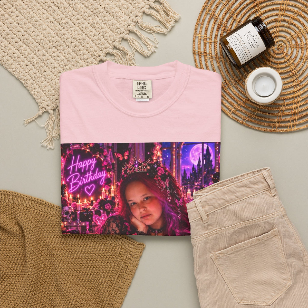 Unisex Garment-Dyed T-shirt by rocky-the-star-store