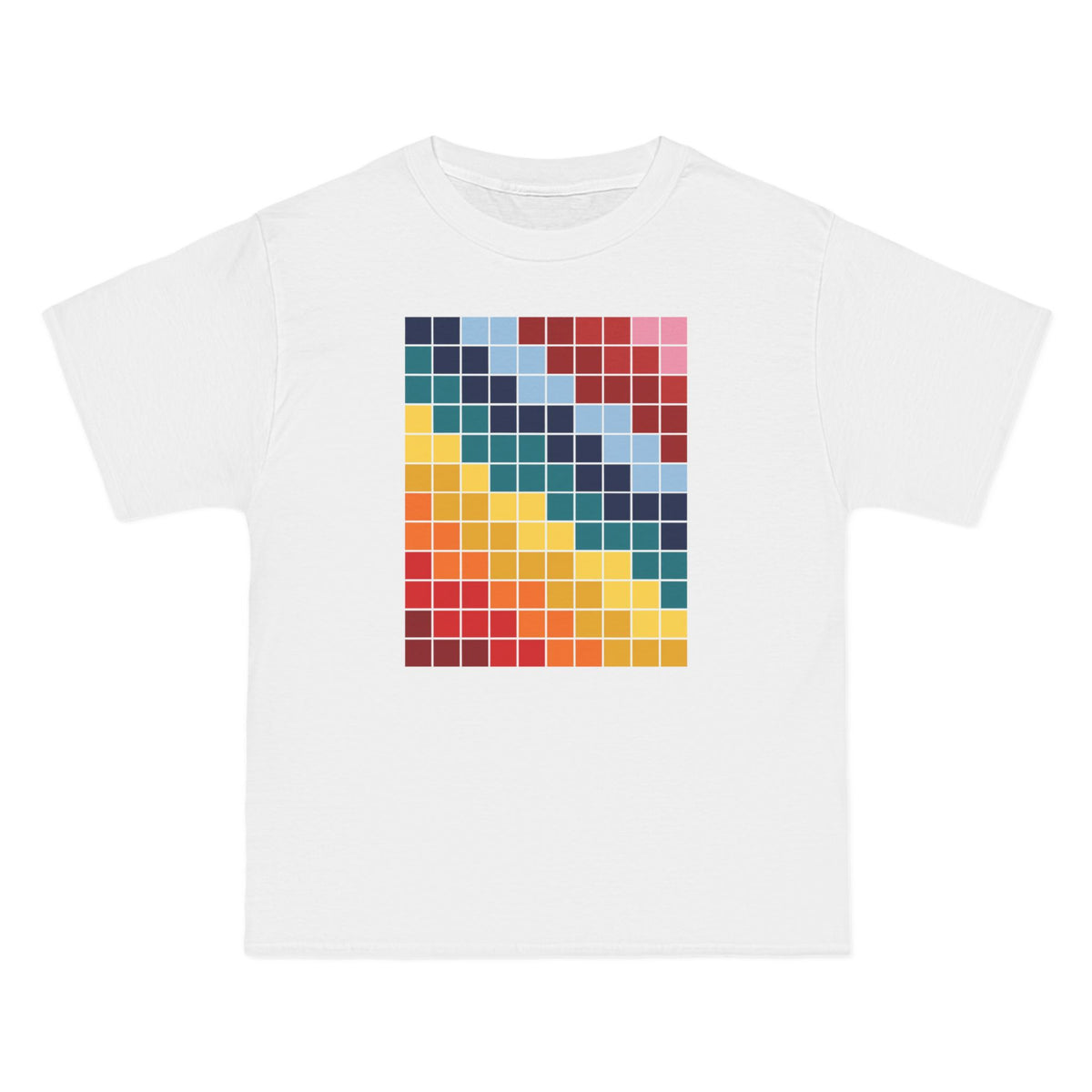 plate 114 beefy tee - White