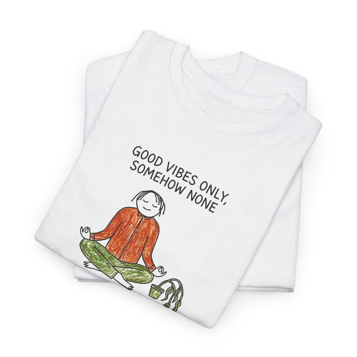 No Vibes tee by doodledude