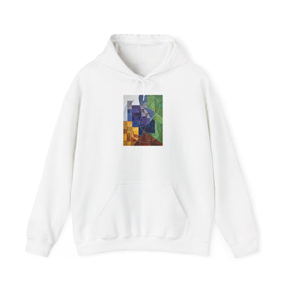plate 051 hoodie - White