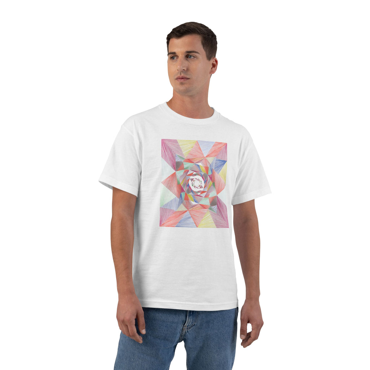 plate 163 beefy tee - White