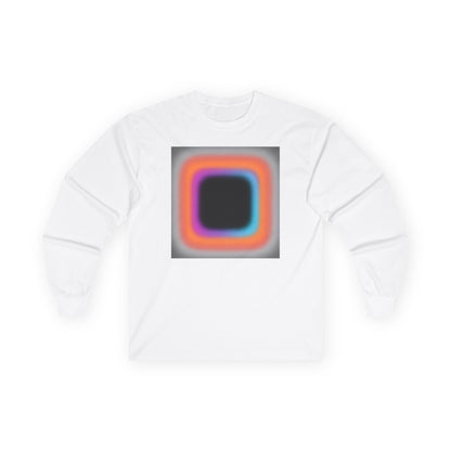 plate 407 long sleeve tee - White
