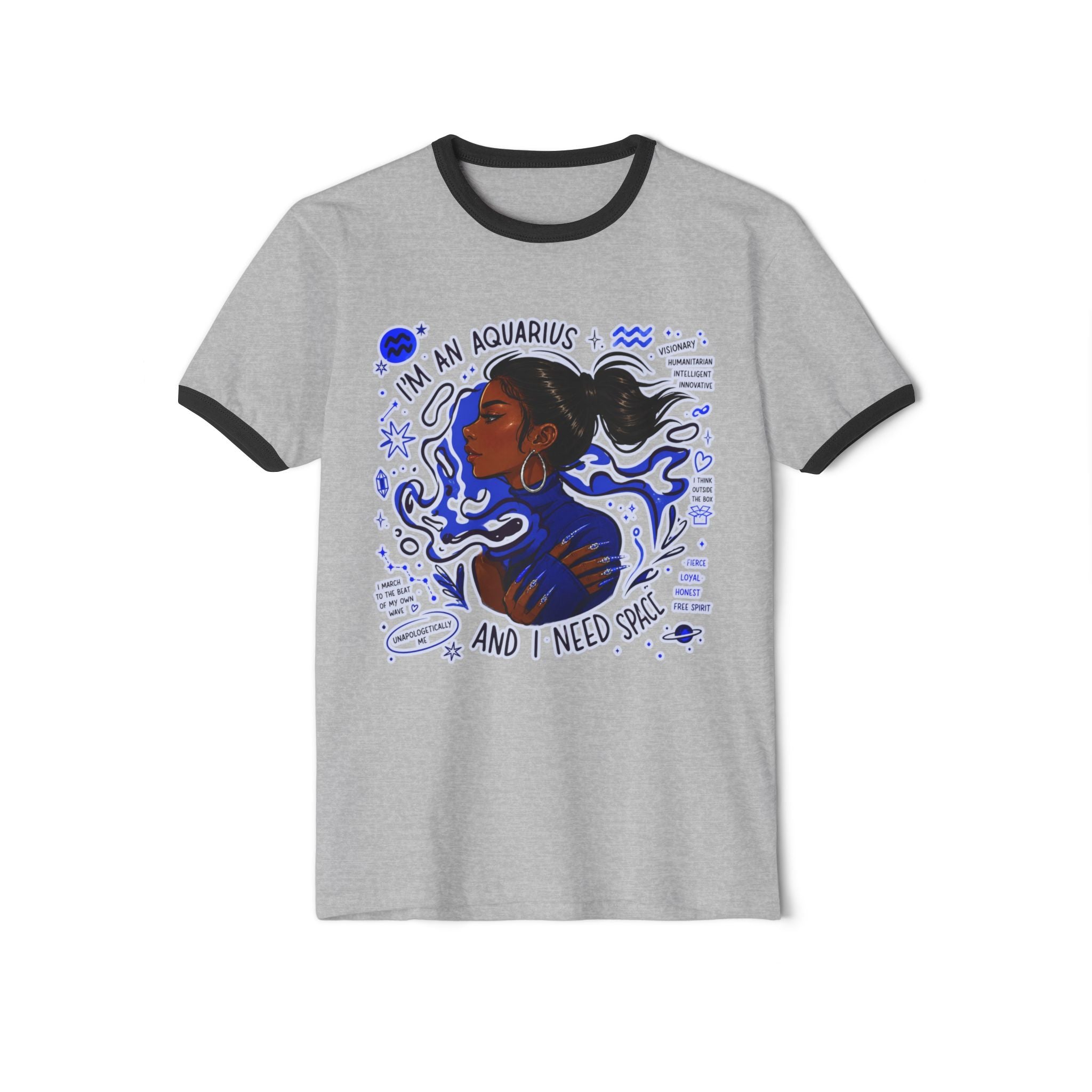 Unisex Cotton Ringer T-Shirt