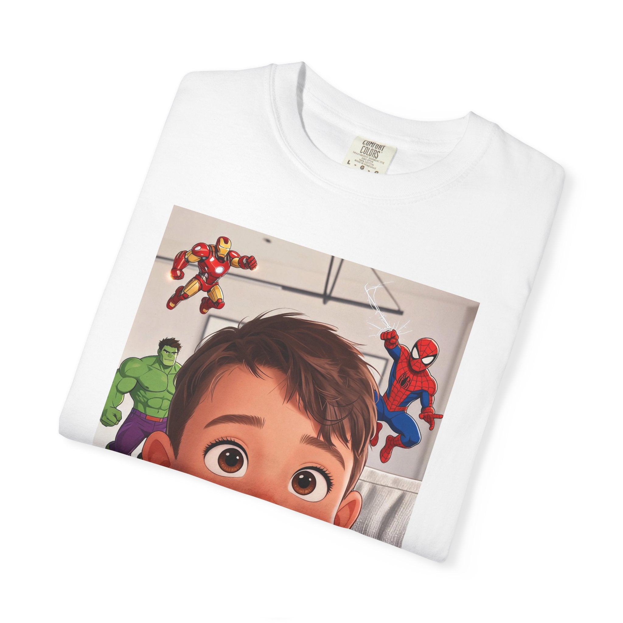 Zion Shirt spiderman Hulk Ironman treck