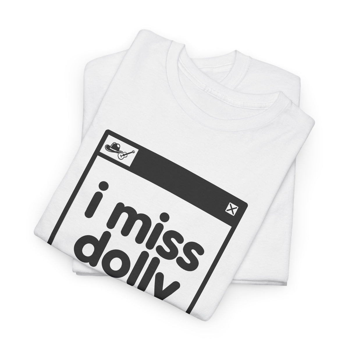 i miss dolly error tee - White by lonelyboi