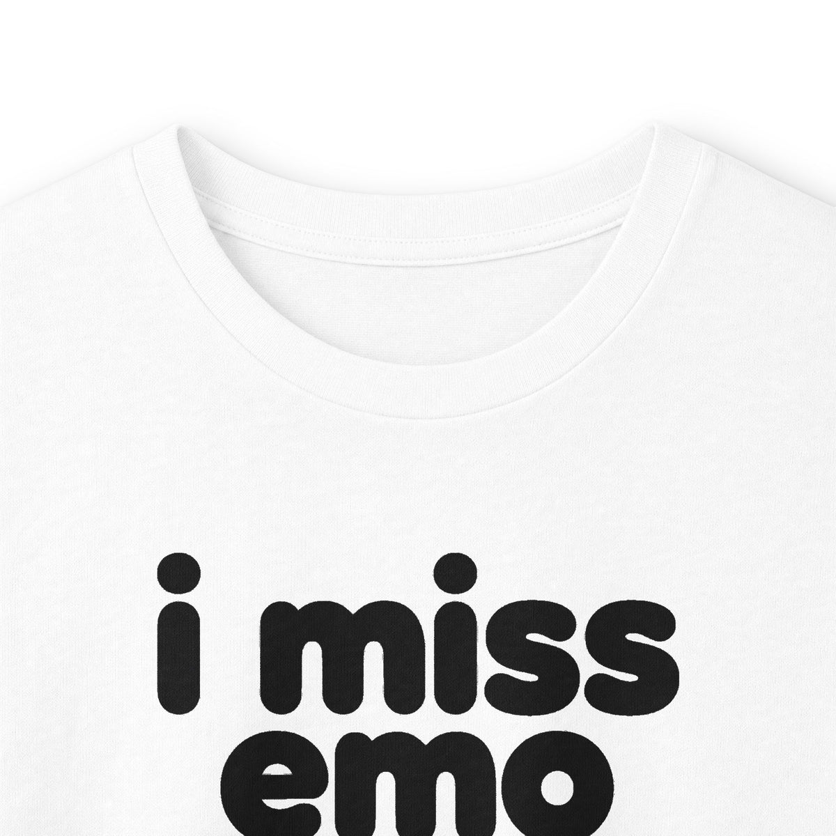 i miss emo long sleeve tee - White by lonelyboi