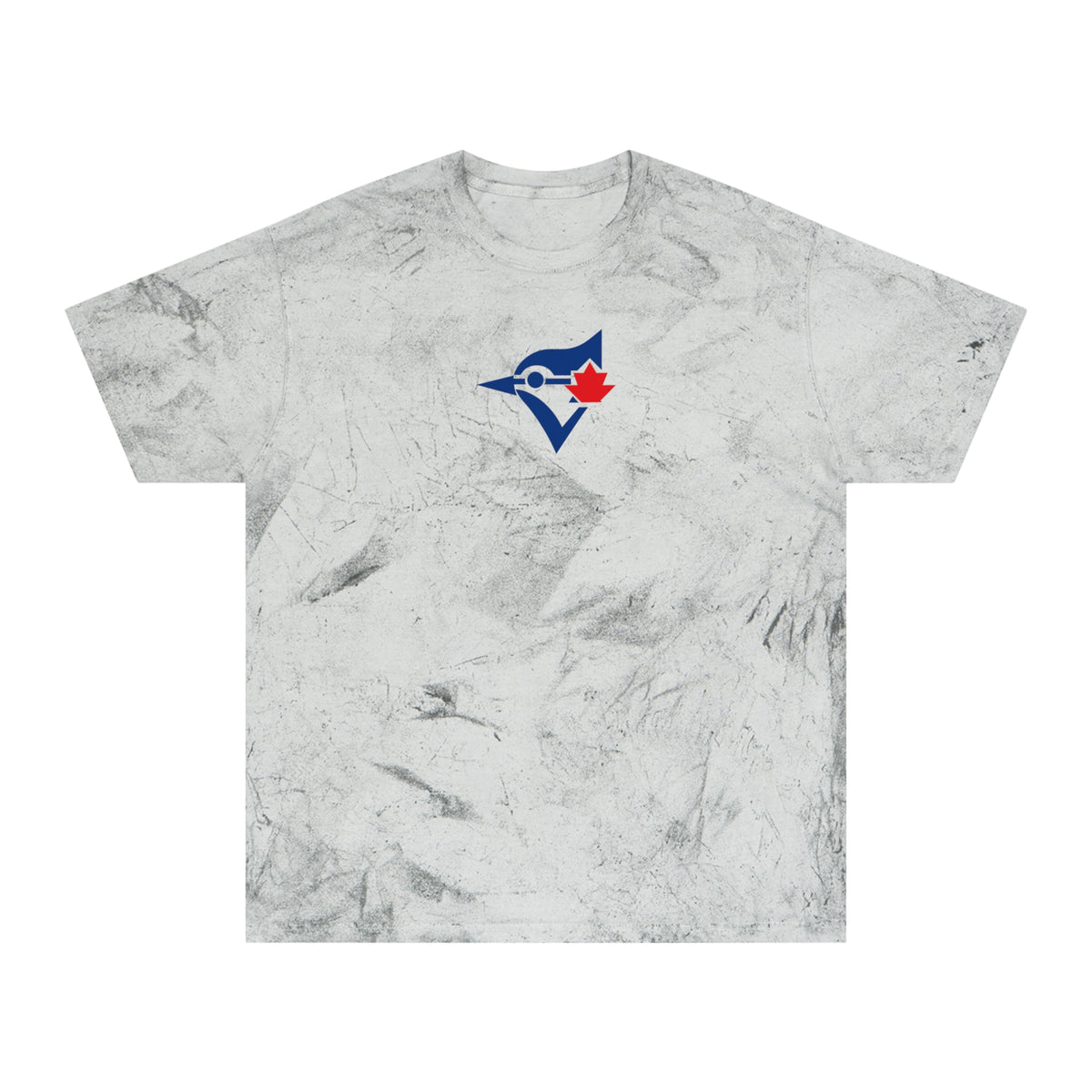 Toronto Baseball Tie-Dye Tee — Smoke, Navy & Red