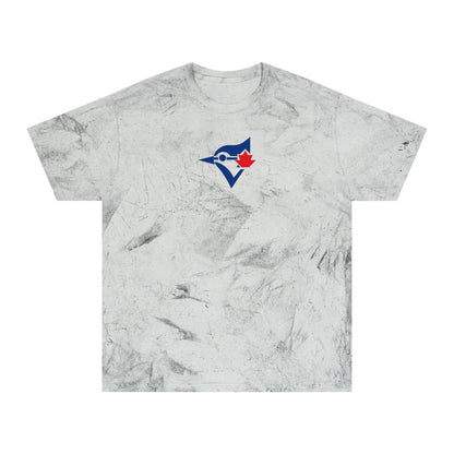 Toronto Baseball Tie-Dye Tee — Smoke, Navy & Red