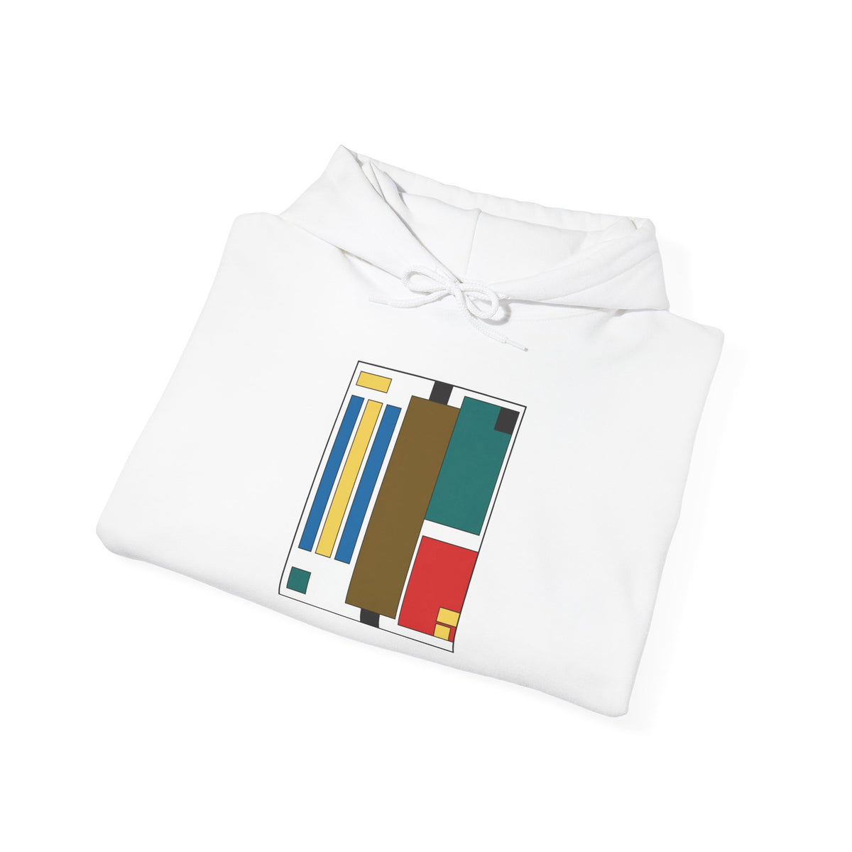 plate 048 hoodie - White by onlycolor