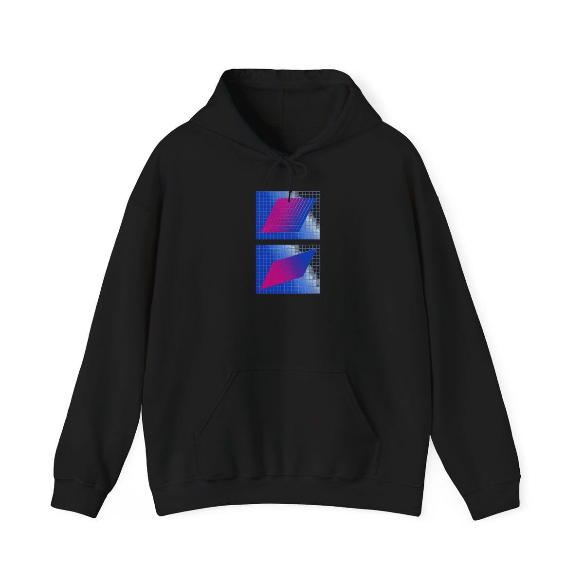 plate 385 hoodie - Black by onlycolor
