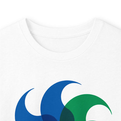 plate 330 long sleeve tee - White