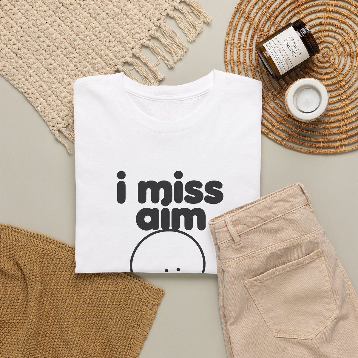 i miss aim tee - White by lonelyboi