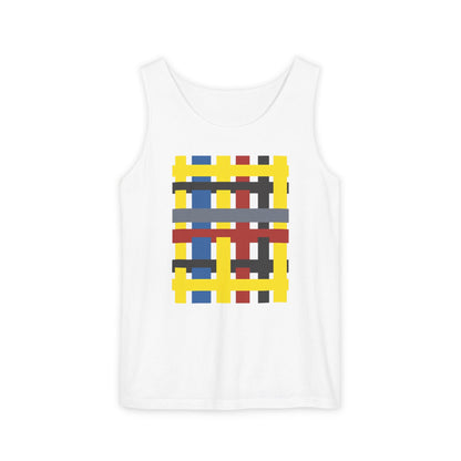 plate 136 tank - White