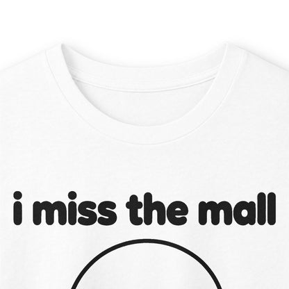 i miss the mall long sleeve tee - White