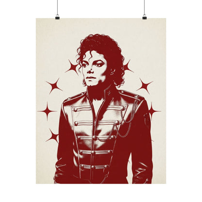 Michael Jackson Matte Vertical Posters