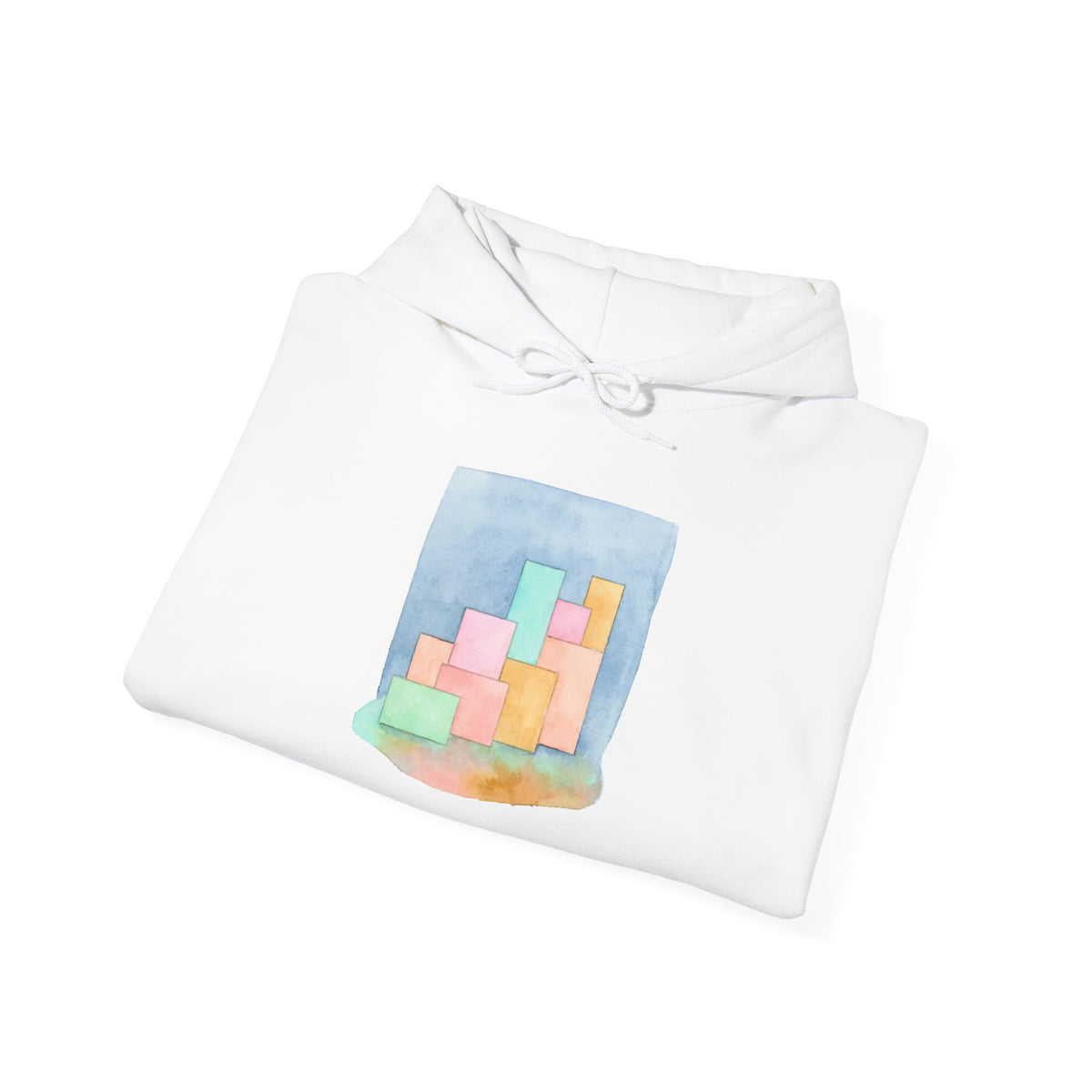 plate 065 hoodie - White