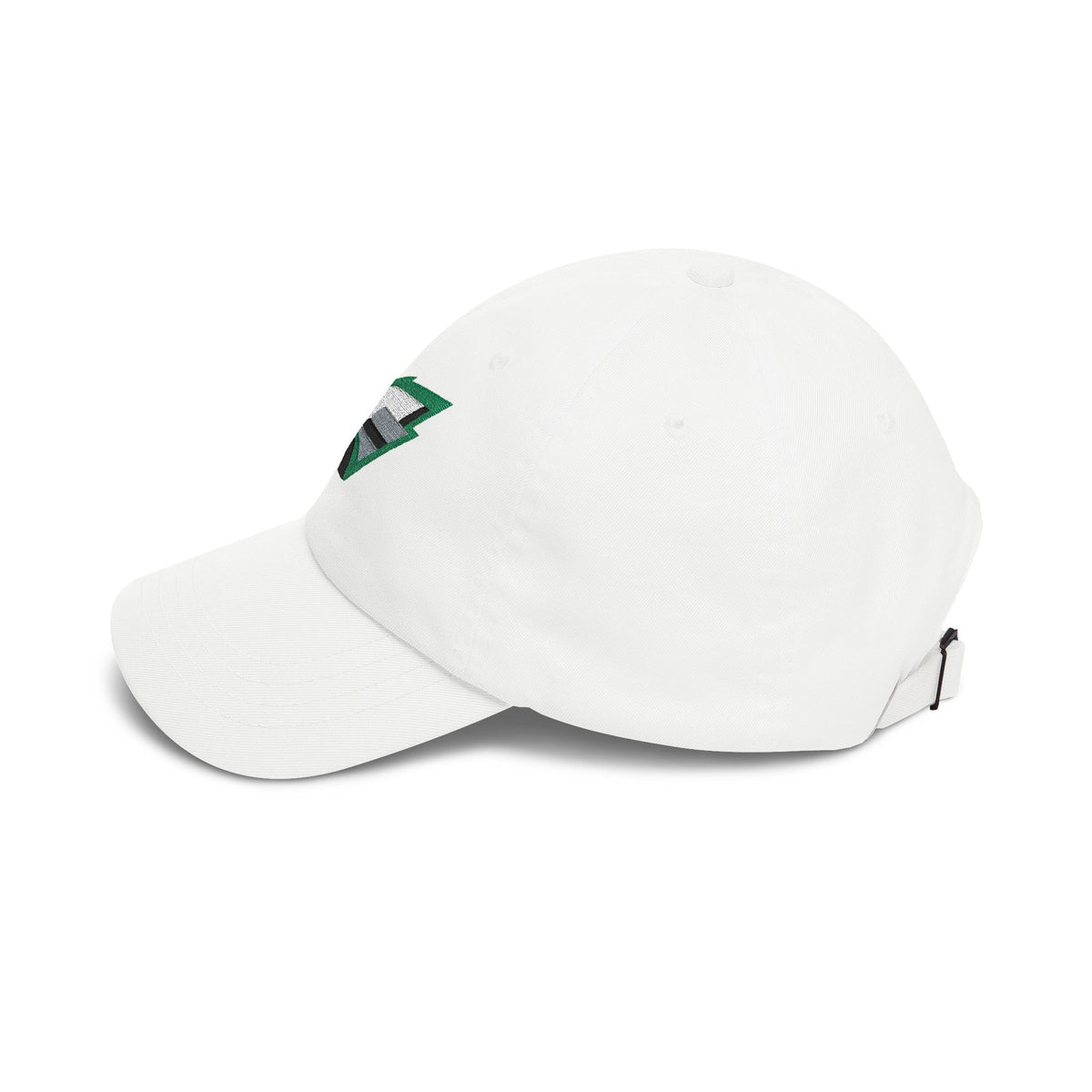 Philadelphia Football Dad Cap — Embroidered, Grey, Kelly Green & White