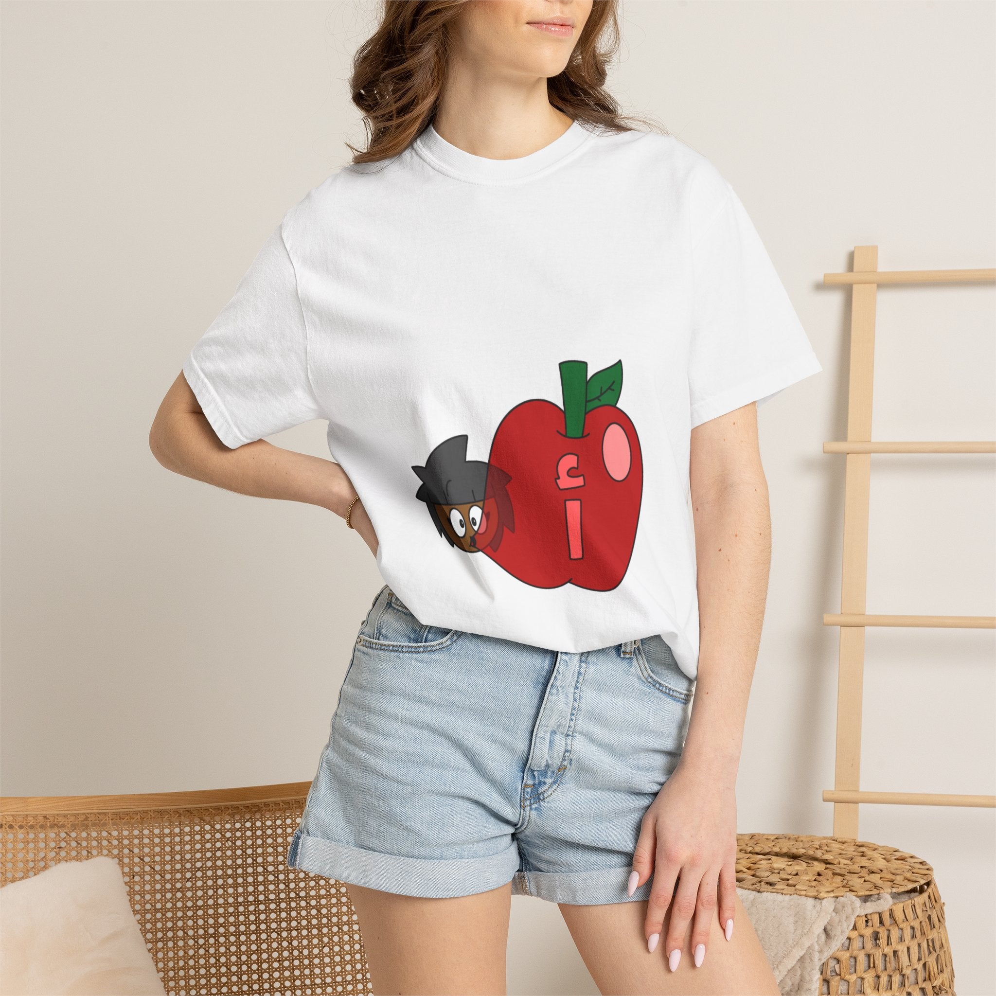 Aminah Inflatable Apple T-Shirt