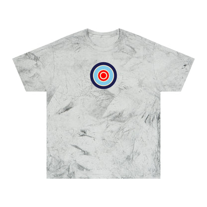 Chicago Soccer Tie-Dye Tee — Smoke, Navy, Grey & White