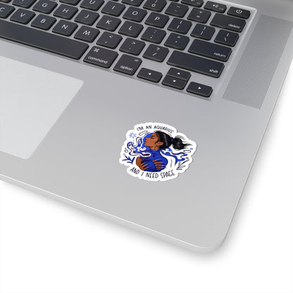 Just Da Vibe Kiss-Cut Stickers — creator merch on MRCH