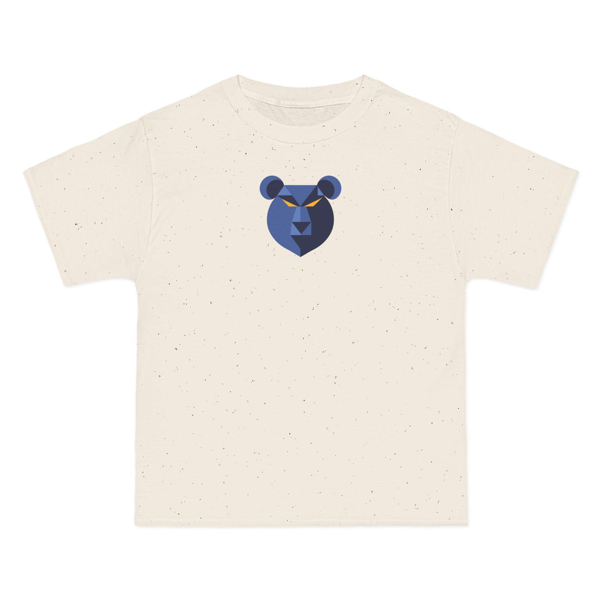 Memphis Basketball Heavyweight Tee — Natural, Royal, Navy & Gold