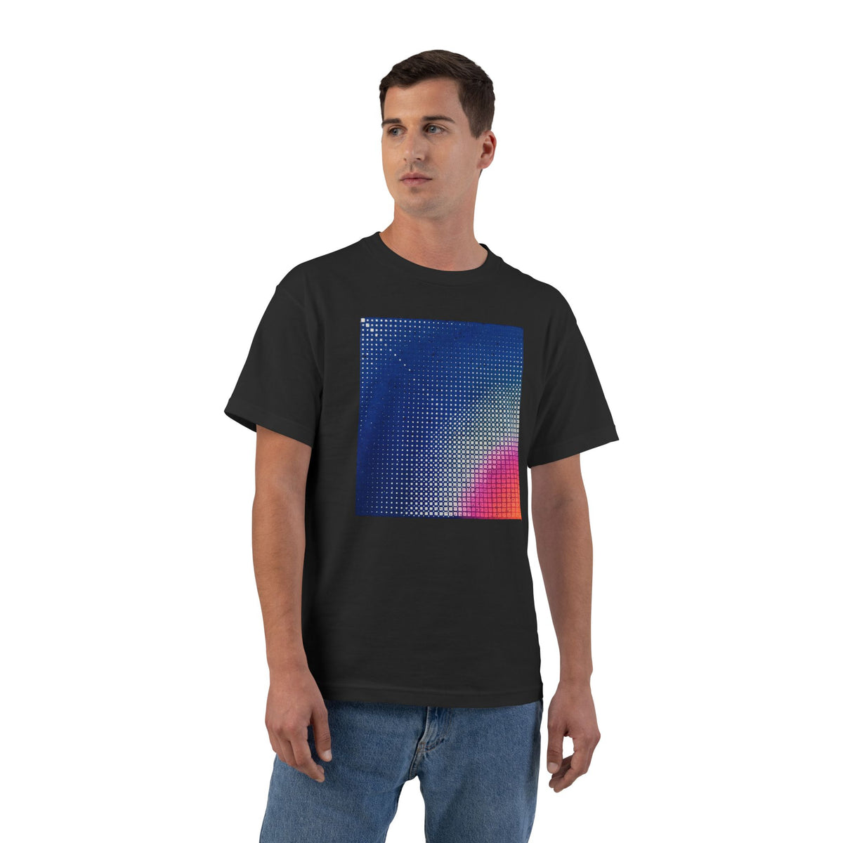 plate 154 beefy tee - Black