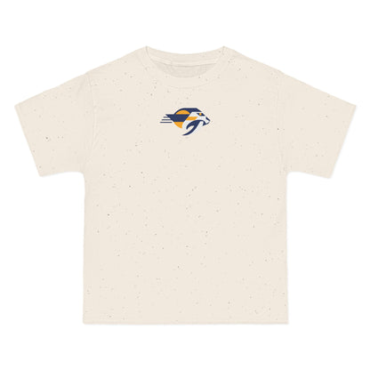 Nashville Hockey Heavyweight Tee — Natural, Navy, White & Gold