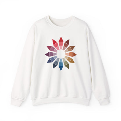 plate 287 crewneck - White