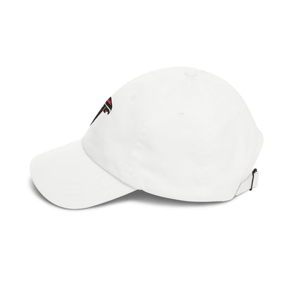 Atlanta Football Dad Cap — Embroidered, Black & Red