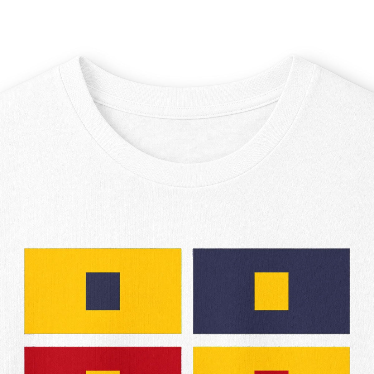 plate 259 long sleeve tee - White